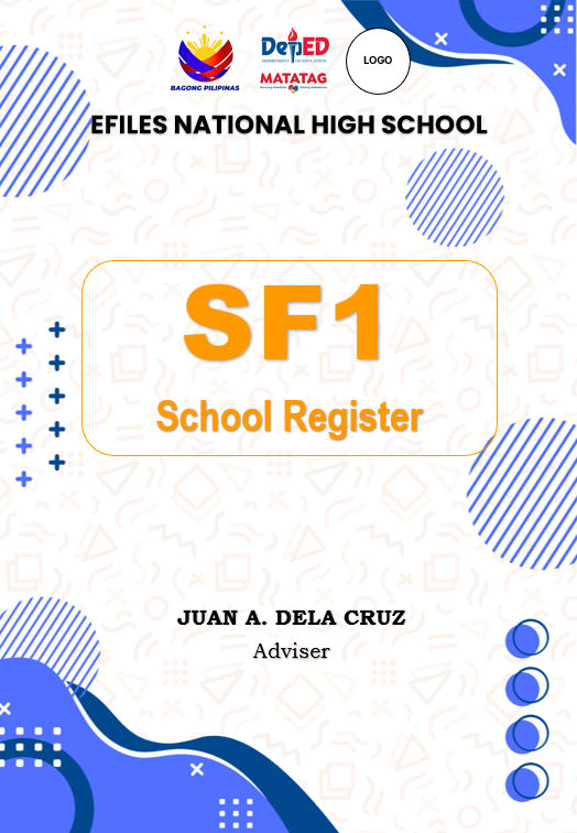 School Form 1 Cover