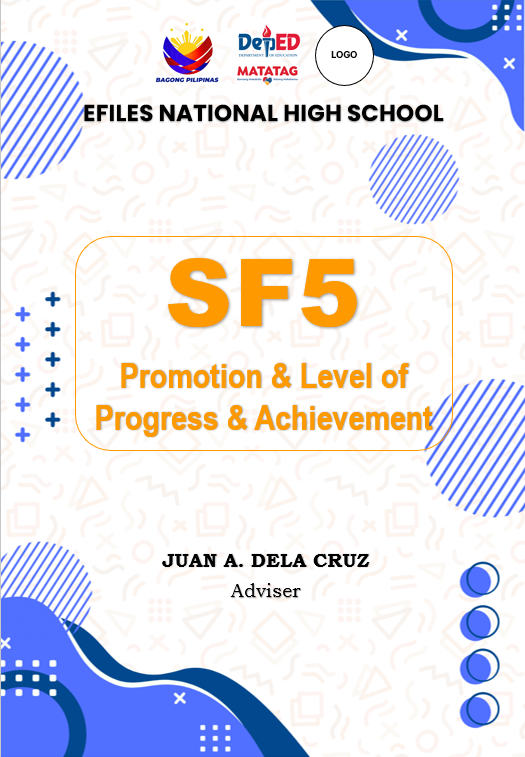 School Form 5 Cover