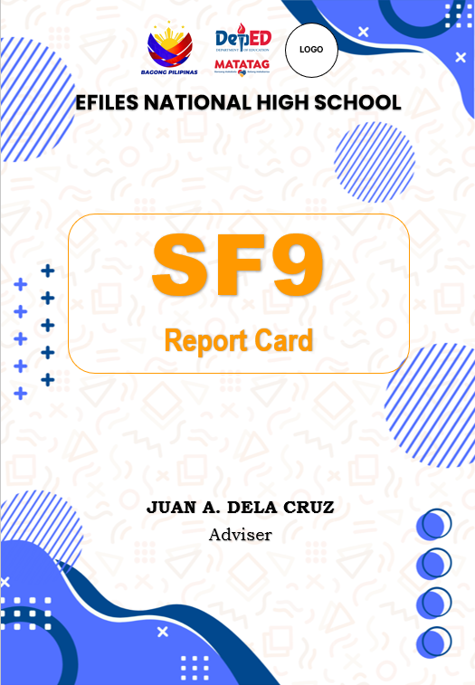 School Form 9 Cover