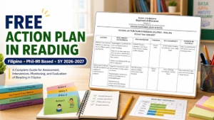 Action Plan in Reading Filipino Phil-IRI