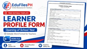 Learner Profile Form