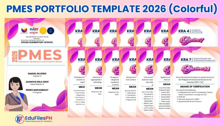 PMES Portfolio Template (Colorful)