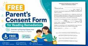 Free Parent's Consent Form for Reading Remediation