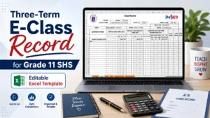 Three-Term E-Class Record for SHS